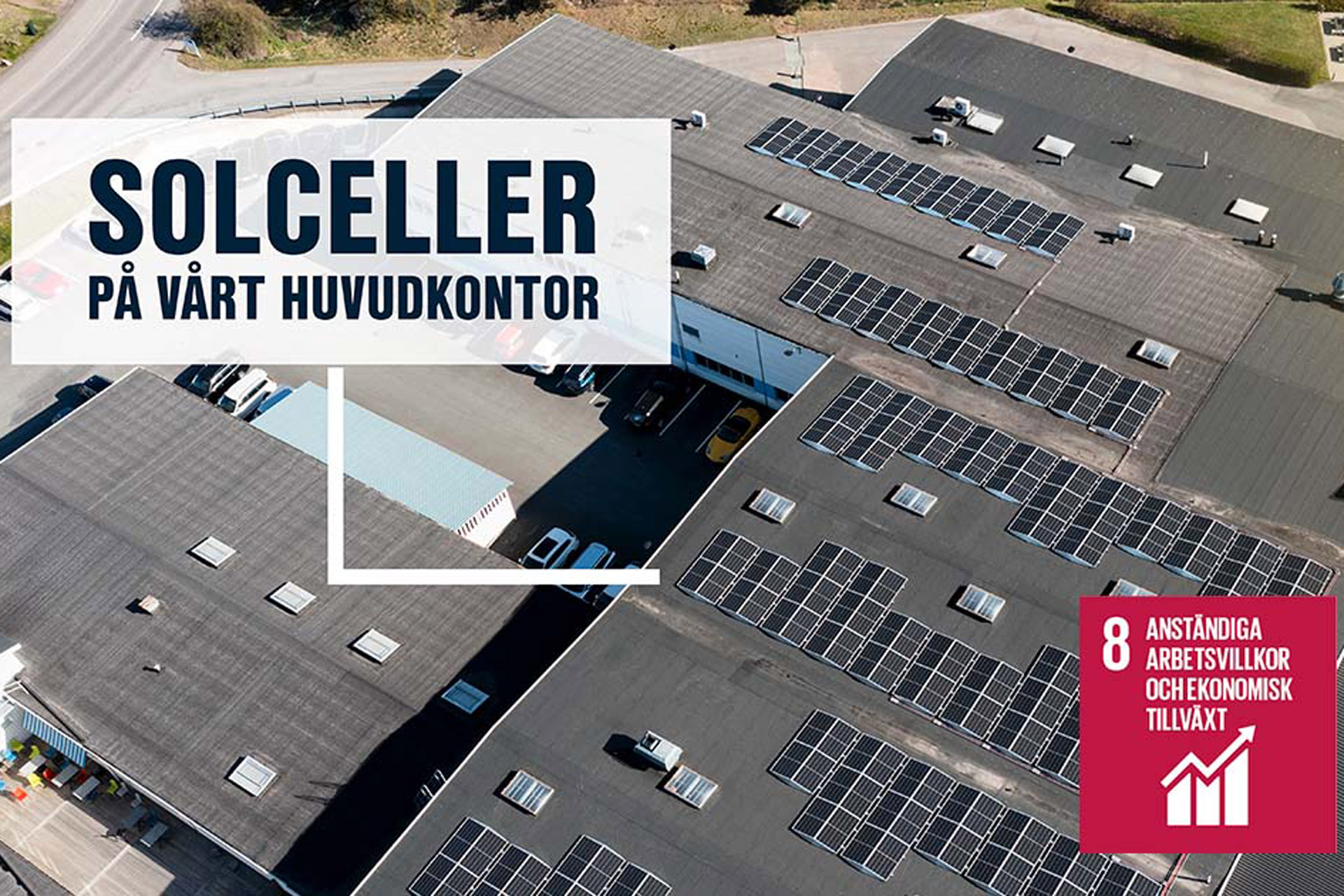 Fler solceller och minskad elförbrukning